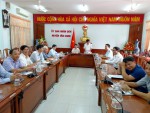 Ảnh công bố Quyết định thanh tra tại UBND huyện Vân Canh