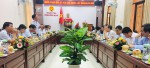 Ảnh: Đ/c Nguyễn Văn Thơm - Tỉnh ủy viên, Chánh Thanh tra tỉnh Bình Định phát biểu tại buổi làm việc