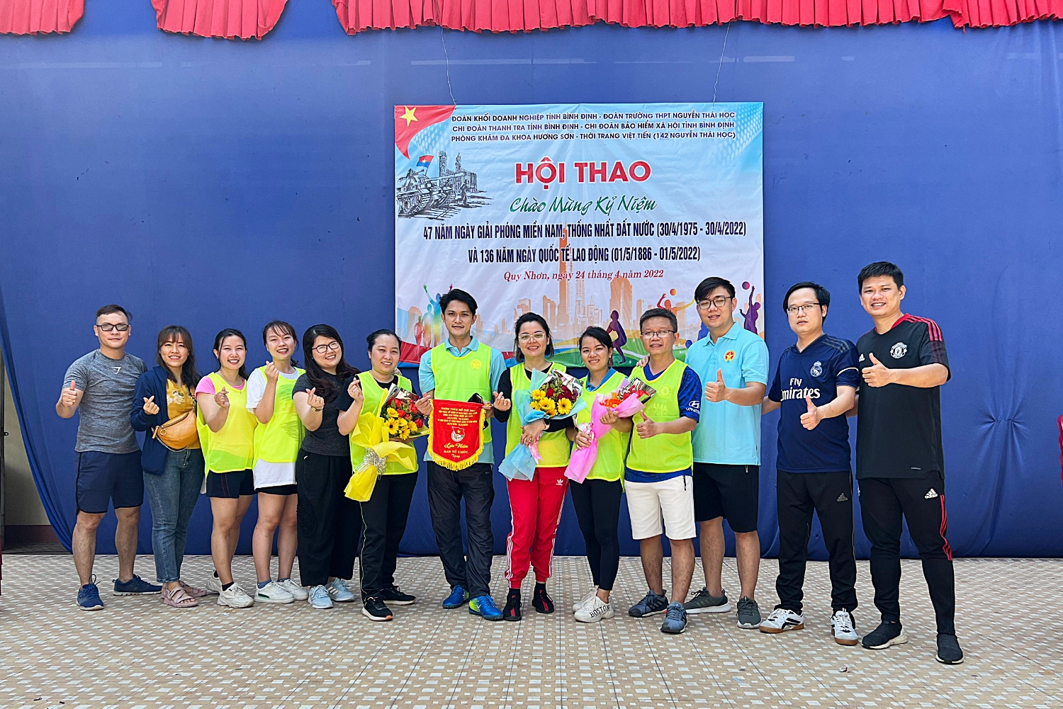 Chi đoàn Thanh tra tỉnh phối hợp tổ chức Hội thao chào mừng Lễ 30/4 và 1/5