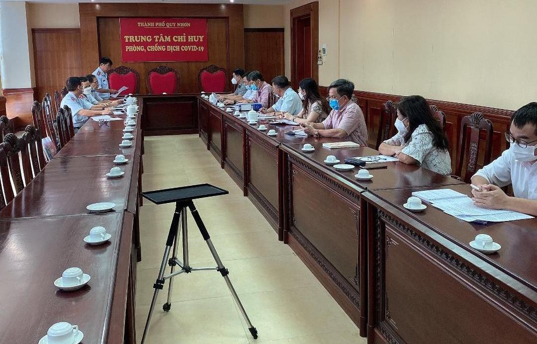 Ảnh: Công bố quyết định thanh tra tại thành phố Quy Nhơn