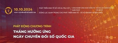 Bộ nhận diện Ngày Chuyển đổi số quốc gia năm 2024